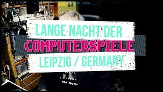C64 related - Visit of "Die Lange Nacht der Computerspiele" (English langugage)