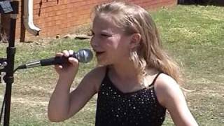 Talented child  singing Angels in Waiting by Tammy Cochran!