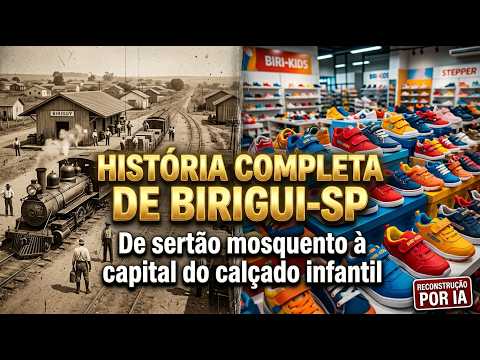 História Completa de Birigui-SP (reconstrução por IA)