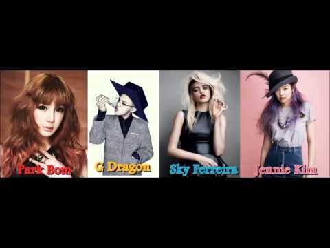 Black - G DRAGON Ft.Park Bom & Sky Ferreira & Jennie Kim