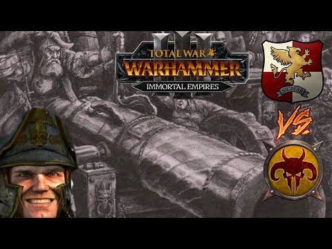Welcome to the DUSTBOWL, We Got Fun & CANNONS! Empire vs Beastmen - Total War Warhammer 3