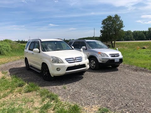 JDM Honda CRVs RD7 vs. RD5