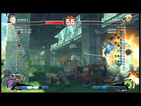 Uryo (eflake) (Sakura) vs ice bank (Gouken)