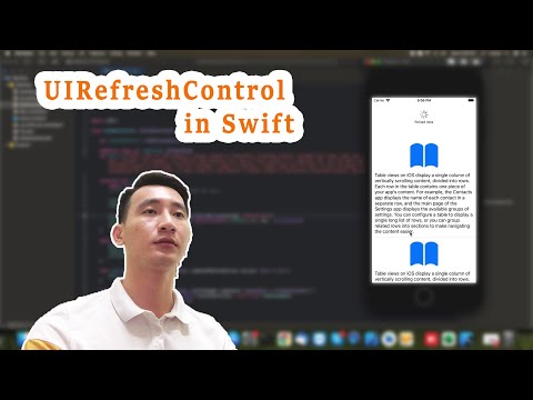 Swift: Cách xử lý refreshing data trong Swift - How to use UIRefreshControl in Swift