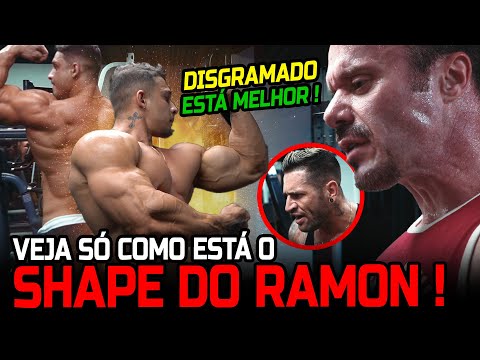 RAMON DINO MOSTRA O SHAPE ATUAL - SINISTRO