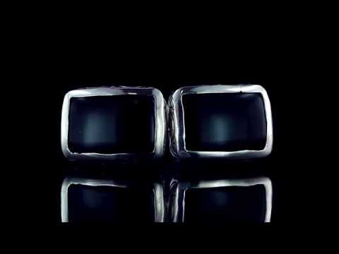 575 Cufflinks Konstantino Onyx