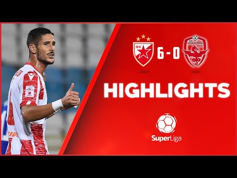 FK Crvena Zvezda Belgrad 6-0 FK Vozdovac Belgrad-Z...