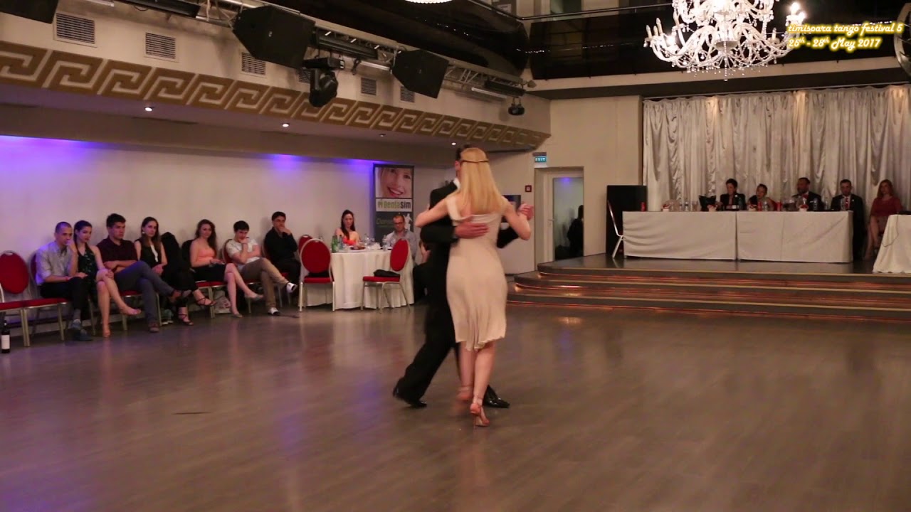 Video thumbnail for Milos Miloradovic y Jelena Minic, Timisoara Tango Festival 5.4