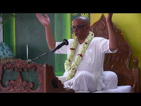 H.G .Harilila dasa gave an English S.B. 9.24.65 class in Mayapur,