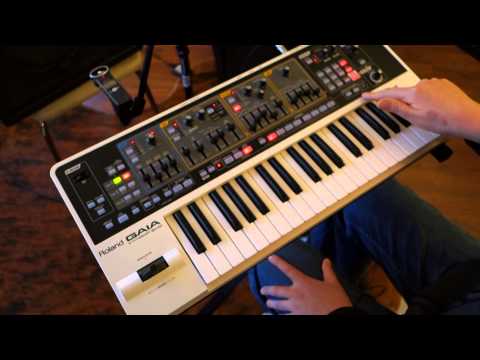 How to use the Roland Gaia SH-01 Phrase Recorder - tutorial demo and performance