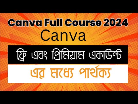 Canva Full Course 2024 কেন করবেন এই কোর্সটি কি কি থাকবে এই কোর্সে Course Modules