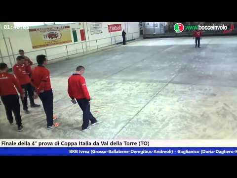 4° Prova Coppa Italia a Quadrette Cat. A - Finale