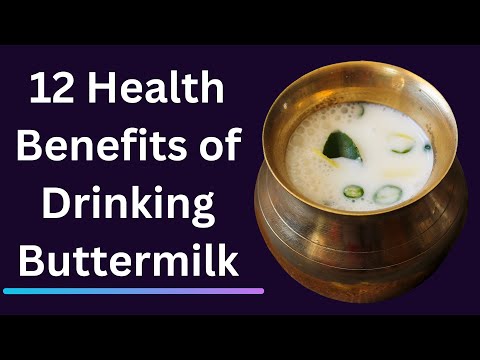 12 Health Benefits of Drinking Butter Milk | The Best Summer Coolant Drink @Indianhealthdiary