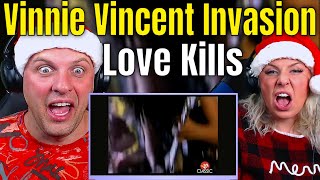 Reaction To Vinnie Vincent Invasion - Love Kills (H/M) THE WOLF HUNTERZ REACTIONS
