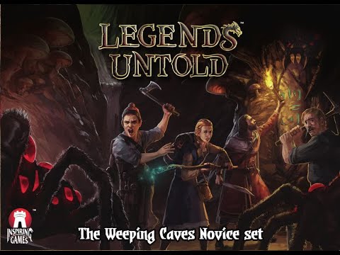 Legends Untold: Weeping Caves Novice Set - Review - 4k