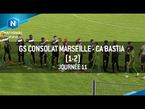 J11 : Marseille Consolat - CA Bastia (1-2), le résumé