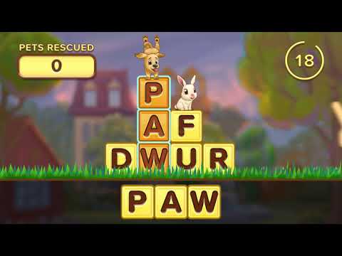 WORD PETS: Cute Pet Word Games Video