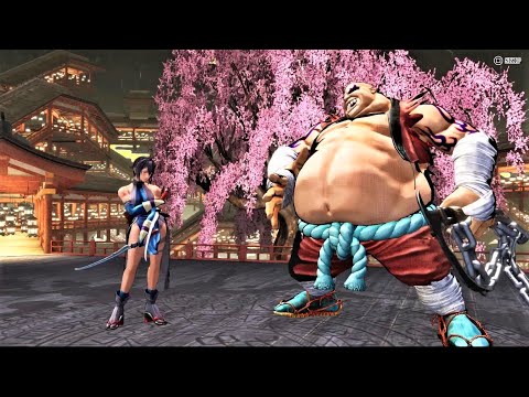 Size doesn't matter...Shiki vs Earthquake (Hardest AI) - Samurai Shodown