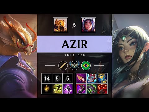 Azir Mid vs Irelia - BR Challenger Patch 25.12
