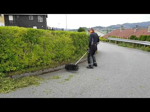 Stihl Kombi System KM 130 R With KB KM Bristle Brush