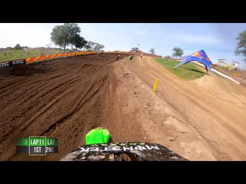 2020 RedBud 2 National - GoPro Adam Cianciarulo 450 Moto 1 & 2 Highlights