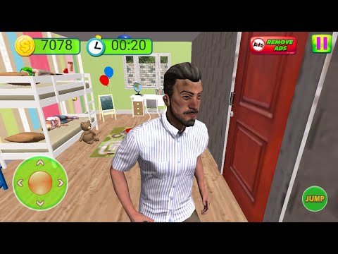 Virtual Dad Simulator Happy Family 3D Level 1-5 - Best Android Gameplay 2021