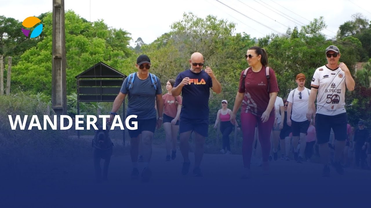 26º Wandertag em Ibirama. Ribeirão das Pedras recebe participantes do “Dia de Caminhada”
