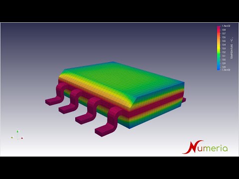 Thermal-Stress Analysis on a Chip