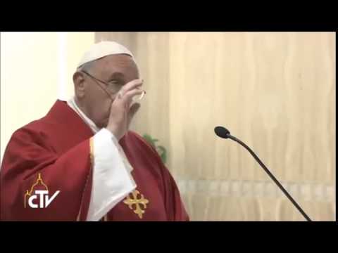 HOMILIA DO PAPA FRANCISCO- 05/06/2014 - dublado pela Pascom Lapa