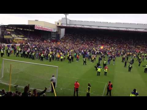 Watford FC vs Leicester 12/05/13 Play Off Semi-Final second