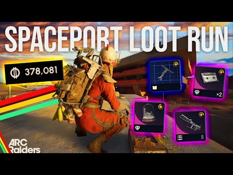 BEST Spaceport Rare Loot Route for Blueprints & 150k Coins in ARC Raiders!