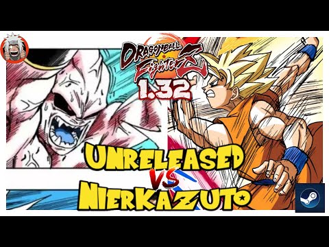 DBFZ unrelease vs NieR_Kazunoko (KidBuu, Cell, GokuGT) Vs (GogetaSS4, Vegeta, GokuSSJ)