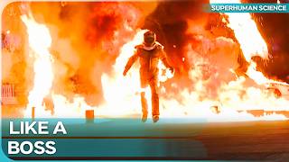 Surviving a 75-Liter Petrol Blast! | Superhuman Science Season 1 Episode 11