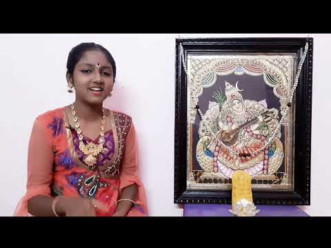 Kamakshi Navavaranam | 7th Avarana Kriti | Sakala loka nayike | Ragam Arabhi | Oothukadu Venkatakavi
