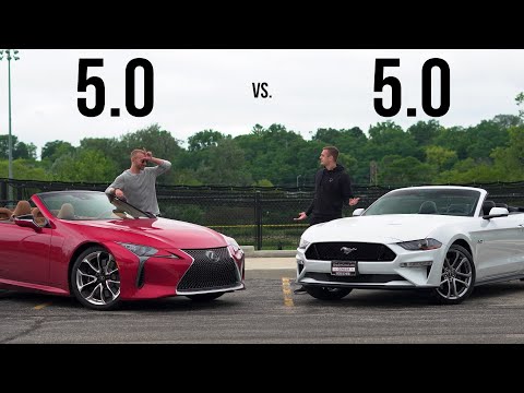 Lexus LC500 vs Ford Mustang GT - How Similar Could They Be?