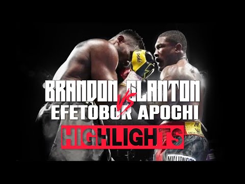 Brandon Glanton vs  Efetobar Apochi | HIGHLIGHTS #GlantonApochi