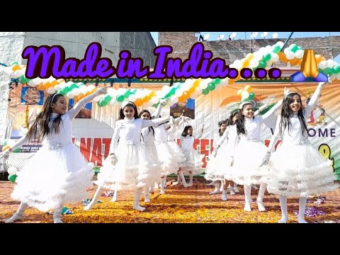 made in India ।। Alisha Chinai ।। dance perform ।।Jyoti International school