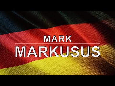 German Audio Bible - Book 41 - Mark - MARKUSUS