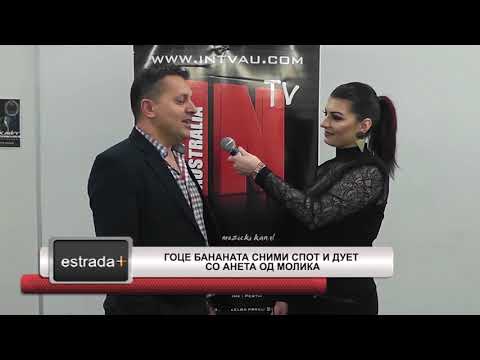Estradaplus 27.06.2018 - Goce Bananata snimi spot i duet so Aneta od molika