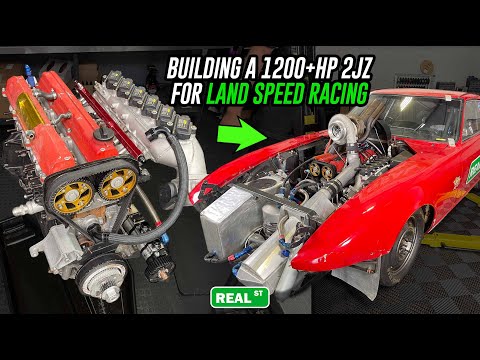 Building A 1200+hp 2JZ Engine For Land Speed Racing - Detailed Assembly
