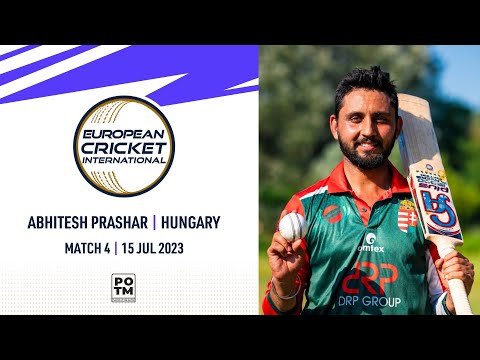 POTM : A. Prashar - HUN vs POR | Highlights | ECI Hungary | 15 July 2023 | ECI23.088