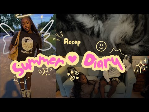 Mini résumé été 2025 || shoots,hanghouts, kitten and more