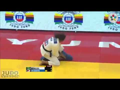 Judo World Masters Tyumen 2013: Sarah MENEZES (BRA) - Riho OKAMOTO (JPN) Semi Final [-48kg]