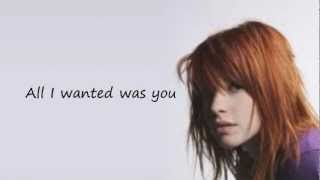 Cover art for all i wanted was you