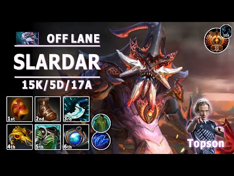 Slardar Off Lane | 7.31b | Topson Pro Slardar Play | Dota 2 Immortal Gameplay