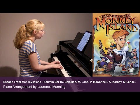 Monkey Island - Scumm Bar (Escape From Monkey Island) Piano Cover