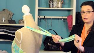 How to Tie a Halter Bow : Fashion Rescue