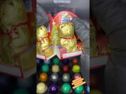 Chocolate Lindt Teddy Nespresso (Christmas special)