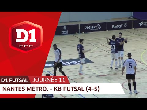 J11: Nantes Métropole Futsal - Kremlin Bicêtre Futsal (4-5)