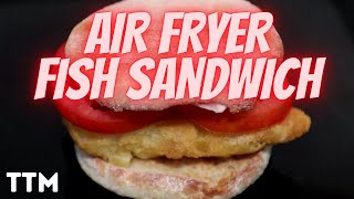 EASY Air Fryer Fish Sandwich